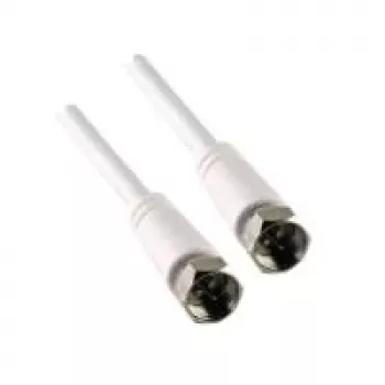 Kabel koncentryczny Schwaiger KVC299 052 F F Standardowy 10 m Biały