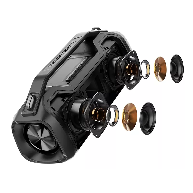 Przenośny głośnik stereo TRACER BigBoy TWS Bluetooth 40W RMS, czarny