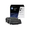 HP 55X zestaw 2 szt. Czarny oryginalny toner LaserJet o wysokiej wydajności