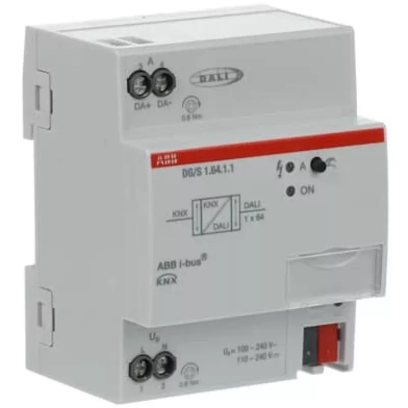 Brama sieciowa/kontroler ABB 2CDG110198R0011, IP20, wejście 264 V, 70×63,5×90 mm, szary