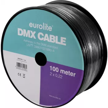 Kabel DMX EUROLITE 2x0,22 mm 100 m