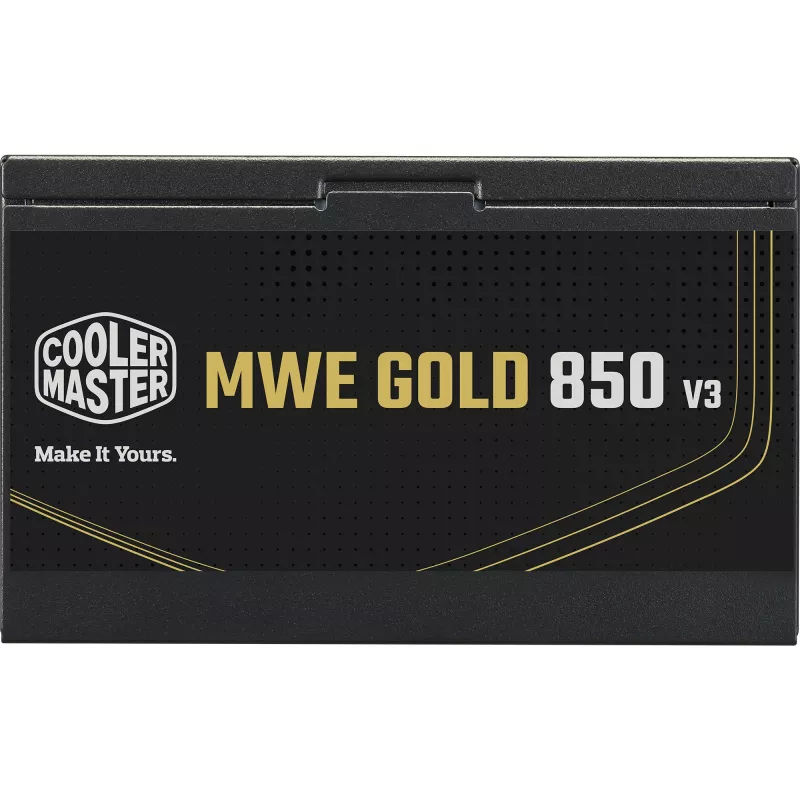 Zasilacz Cooler Master MWE Gold 850 V3 850W 80+Gold Nie-Modularny ATX 3.1 Wentylator 120mm Gwarancja 5 lat