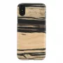 Etui na smartfona man and wood do iPhone X/XS — biały heban czarny