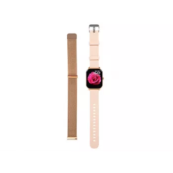 Smartwatch X16 Bluetooth różowy