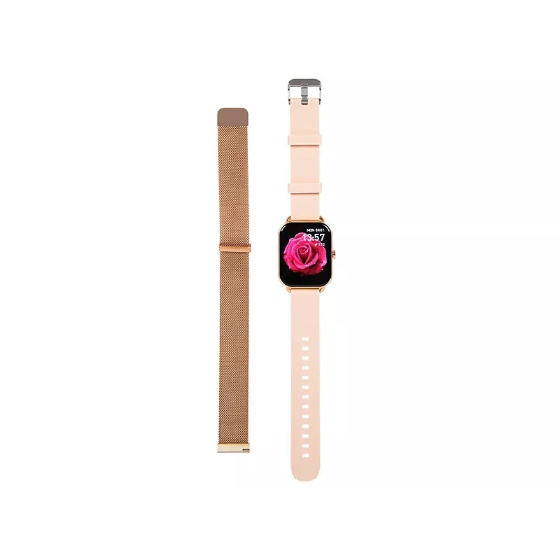 Smartwatch X16 Bluetooth różowy