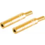 Złącze przewodowe ShiverPeaks BS50400-G2 6,3 mm złote żeńskie 2 szt.