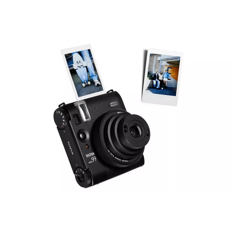 Aparat natychmiastowy Fujifilm Instax Mini 99 Czarny — zdjęcie 62×46 mm, film 86×54 mm, ogniskowa 60 mm