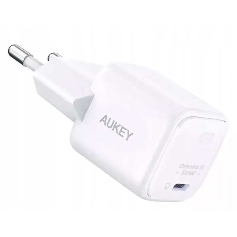 Ładowarka ścienna PA-B1L Biała Omnia II Mini 1xUSB-C PowerDelivery 30W 5A
