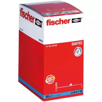 Fischer 537258 kołek rozporowy / kołek do ściany 50 szt. Zestaw wkrętów i kołków 50 mm