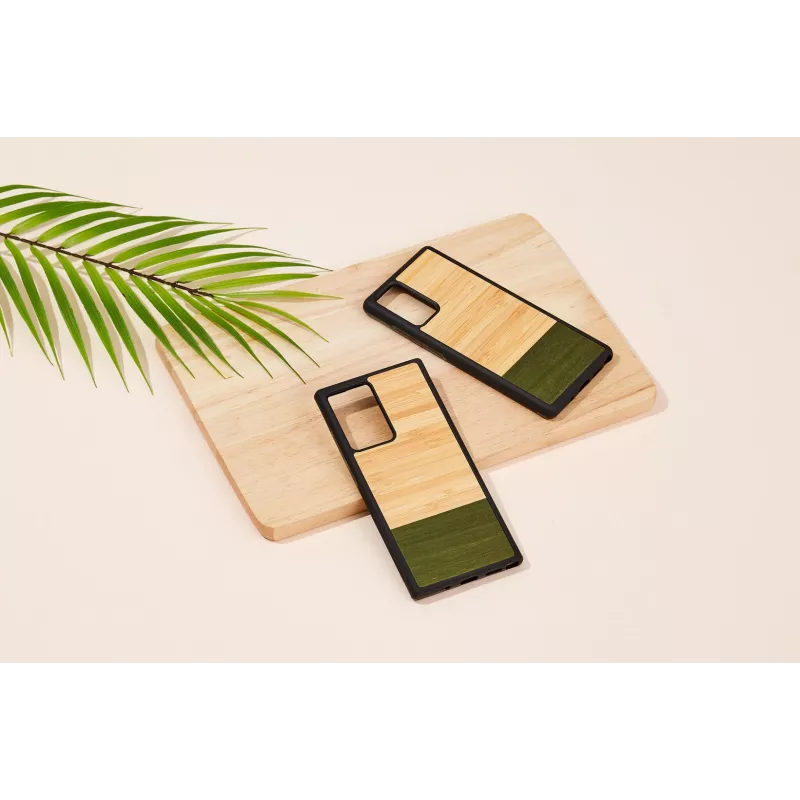 Etui ochronne na telefon Man and Wood Galaxy Note 20 — bamboo forest Czarny
