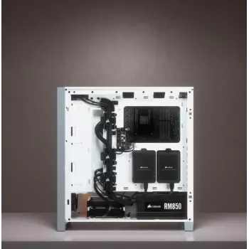 Corsair iCUE 4000X RGB Midi Tower Biały