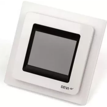 Devi termostat z timerem Wyświetlacz dotykowy, 16A DEVIreg Touch czysta biel (140F1071)