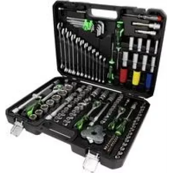 Zestaw nasadek ks tools 512.0132 z napędami 1/4 cala, 3/8 cala i 1/2 cala