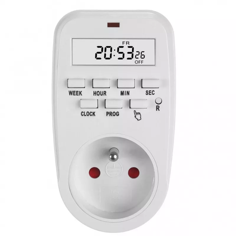 Cyfrowy wyłącznik czasowy GreenBlue GB362 — programowalny timer do urządzeń elektrycznych, model GB362