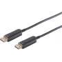 Kabel DisplayPort S/CONN 30-15075 10 m Czarny