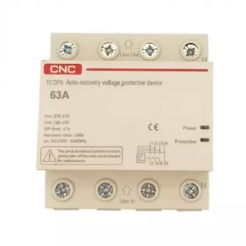 Wyłącznik różnicowoprądowy z zabezpieczeniem nadprądowym CNC EL240319 3P+N 63A 230V