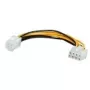 ROLINE Wewnętrzny kabel zasilający-adapter, 8-pinowe złącze PCI Express - wtyk P4 0,15 (11.03.1021)