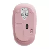 Bezprzewodowa mysz Baseus F01B Tri-mode 2.4G BT5.0 1600 DPI (różowa)