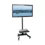 VALUE Stojak na kółkach pod LCD/TV, 27-47 cali, do 35 kg, czarny
