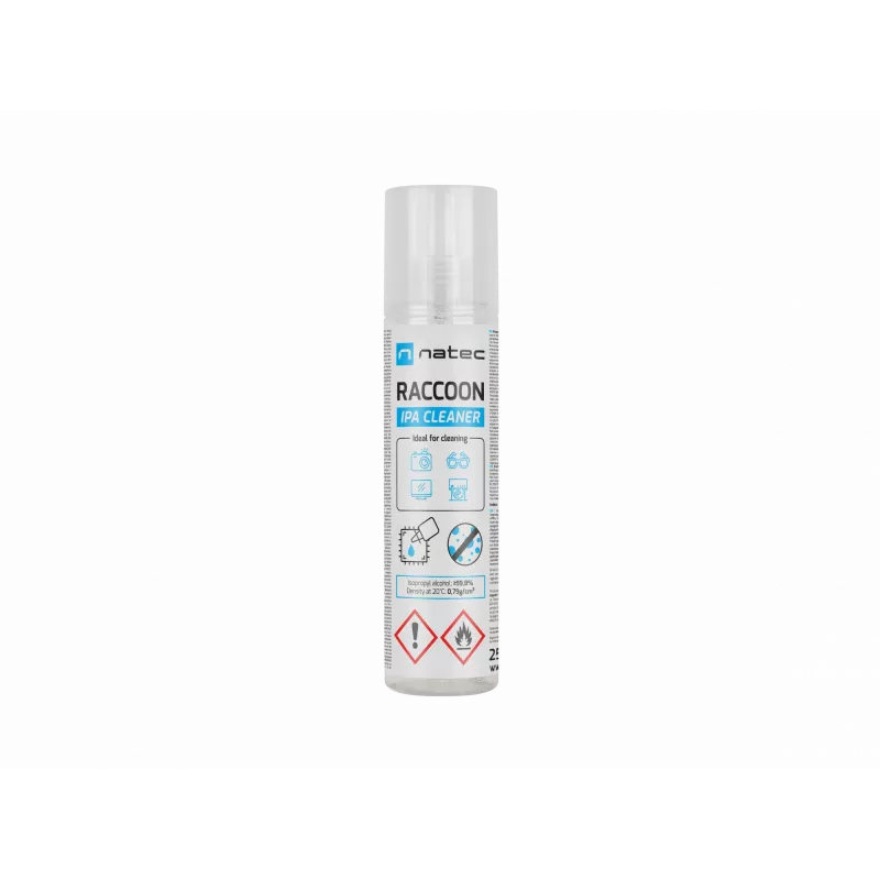 Spray z alkoholem izopropylowym NATEC Raccoon IPA Cleaner 250 ml — NATEC NSC-2450