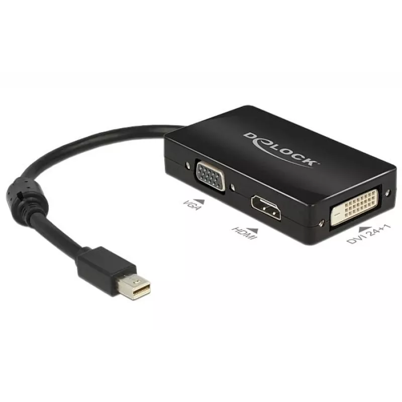 Kabel DeLOCK 0,16 m DisplayPort/VGA + HDMI + DVI