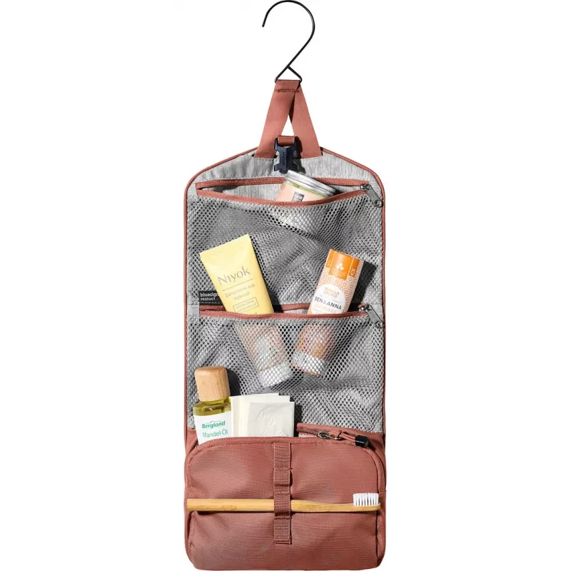 Kosmetyczka podróżna DEUTER Wash Bag I — kompaktowa torba na kosmetyki, materiał hydrofobowy