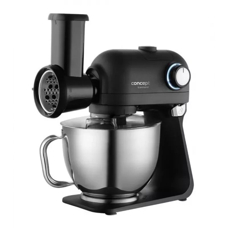 Mikser stojący Concept RM8000 – robot kuchenny 1200 W, czarny