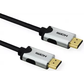 VALUE Ultra High Speed - HDMI-Kabel - HDMI männlich zu HDMI männlich - 1 m - Doppelisolierung - Schwarz - 10K UWHD-Support (10.240 x 4.320)