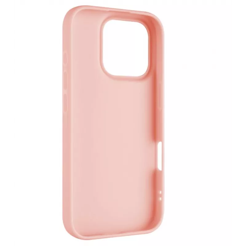 Fixed Story | Etui tylne | Apple | iPhone 16 Pro | Gumowane | Różowe