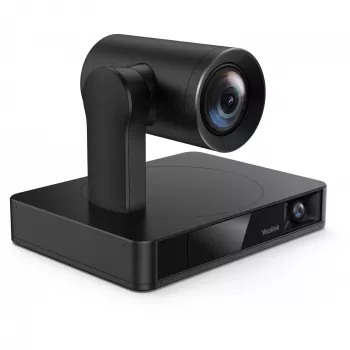 Kamera internetowa Yealink UVC86 Czarny — 8 MP 4K Ultra HD, 30 fps, interfejs RJ-45, pochylenie od 40° do -90°
