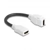 Kabel HDMI DeLOCK 90684 HDMI Typ A Standard 0,2 m biały