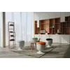 Ergonomiczny stołek balansowy Up Up Seul czarny, tkanina D48 Czarny (ciemnoszara)
