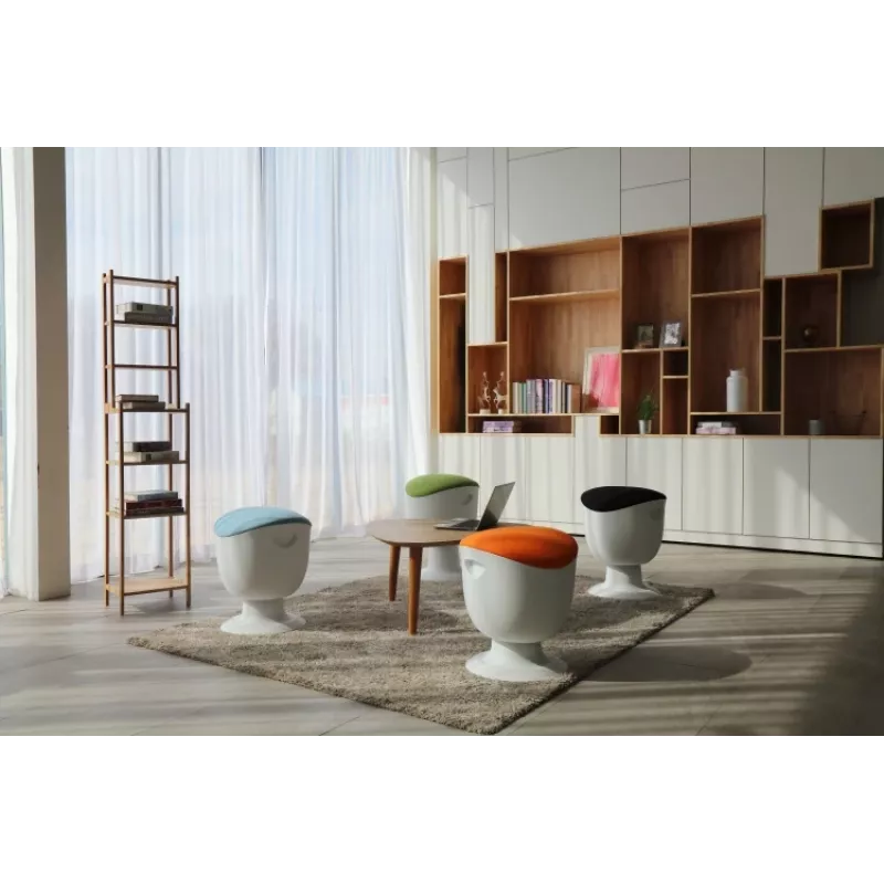 Ergonomiczny stołek balansowy Up Up Seul czarny, tkanina D48 Czarny (ciemnoszara)