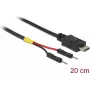 Kabel USB DeLOCK 85407 Mini-USB B 0,2 m czarny
