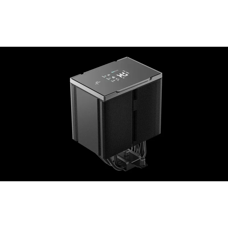 Chłodzenie powietrzne DeepCool AK500 G2 Digital NYX, wentylator 120 mm, maks. ciśnienie powietrza 3,33 mmH2O, 117×129×159 mm, czarny