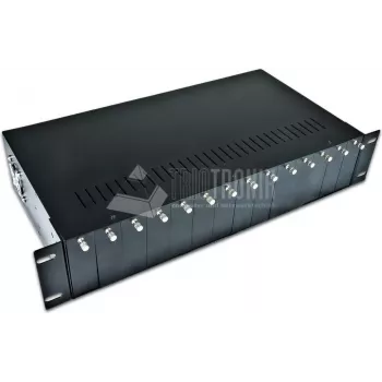 Lightwin 14-slotowa obudowa 19’’ konwertera mediów dla konwertera Lightwin