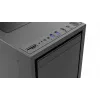 Obudowa komputerowa Gembird Fornax K500 ATX, Midi Tower, Czarny