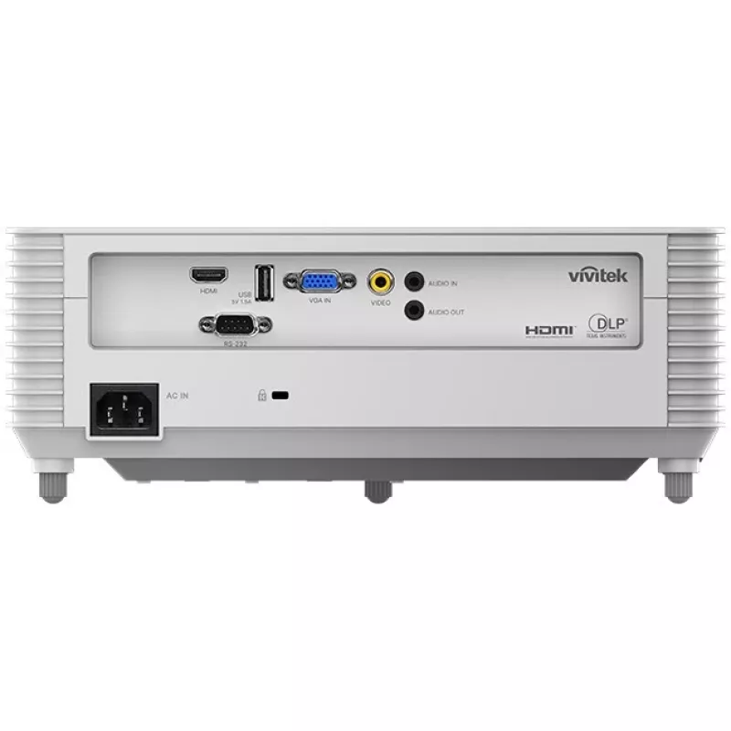 Projektor danych o standardowym rzucie Vivitek DX330 — 4000 ANSI lumenów, DMD, XGA, 3D, współczynnik rzutu 1,94–2,16:1, 2,7 kg