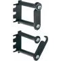 Rittal DK Cable Routing Bar - Zestaw do zarządzania kablami w szafie rack (poziomy) - 1U - 48,3 cm (19) (7111.214)