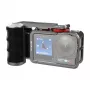 Metalowa obudowa ochronna z uchwytem Puluz do DJI Osmo Action 5 Pro / Action 4 / Action 3