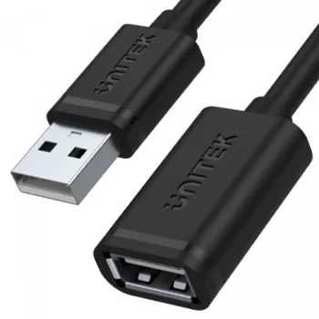 Kabel USB UNITEK Y-C447GBK 0,5 m USB 2.0 czarny