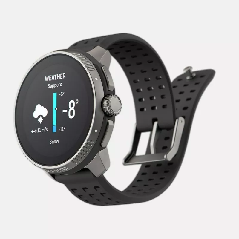 Suunto Race 3,63 cm (1,43 inch) AMOLED 49 mm Cyfrowy 466 x 466 pikseli Dotykowy Czarny GPS (satelitarny)