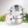 Garnek do gotowania na parze MAESTRO MR-2900-22 4 L 22 cm