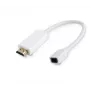adapter kablowy wideo Microconnect HDMMDP 0,1 m HDMI Typ A (Standard) Mini DisplayPort Biały