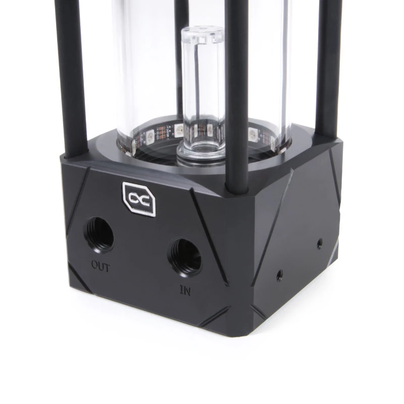 Blok wodny Alphacool 13327 Acetal Aluminium Czarny Transparentny 5V RGB