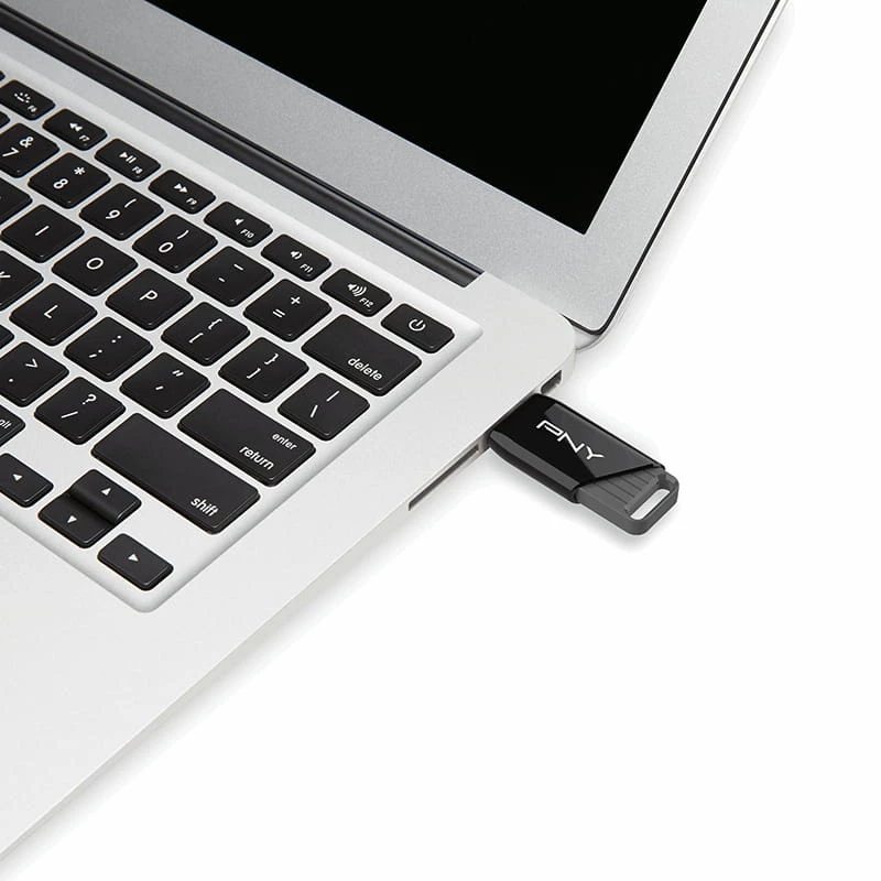 PNY Attaché X, 64 GB, USB Typ-A, 3.2 Gen 1 (3.1 Gen 1), 130 MB/s, Dia, Czarny