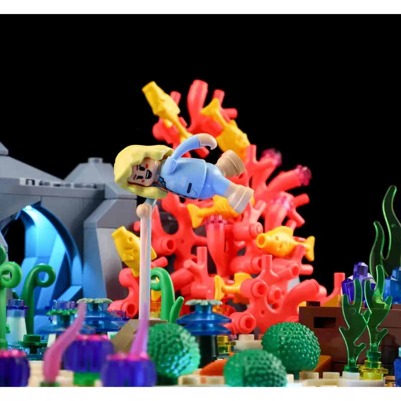 Lumibricks Turtle Reef Dream Building Set