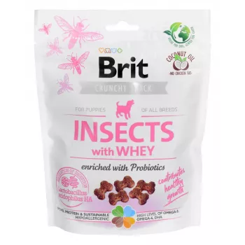 Brit Care Dog Insects & Whey przysmak dla psa, 200 g