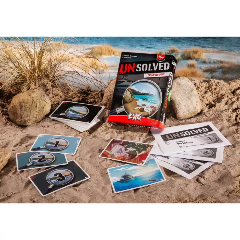 Unsolved - Tod to der Jacht, gra logiczna