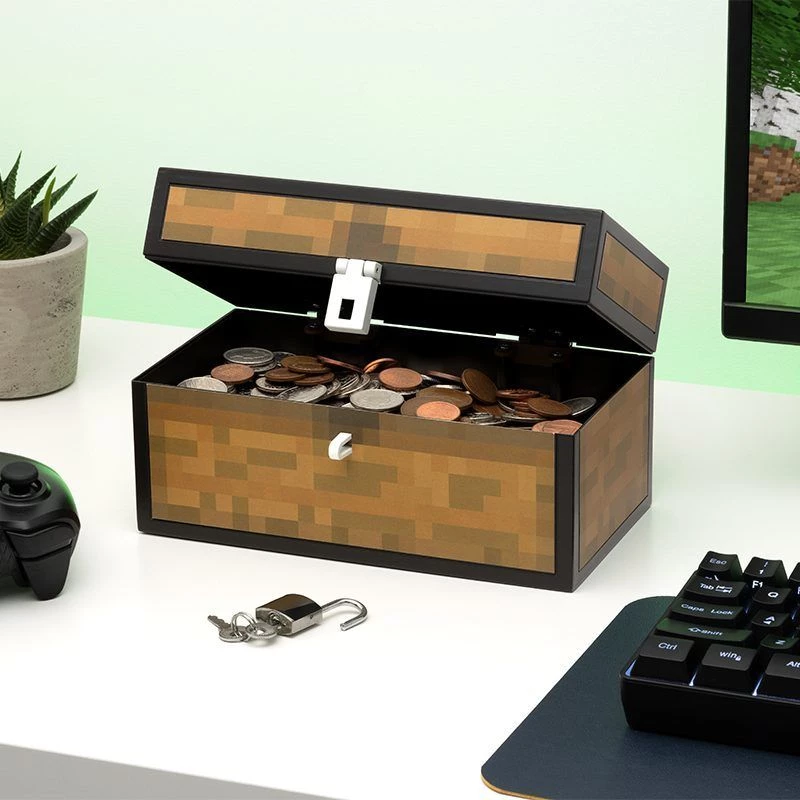 Skarbonka Paladone Minecraft Chest Design PP13601MCF pojemnik na monety dla dzieci i fanów